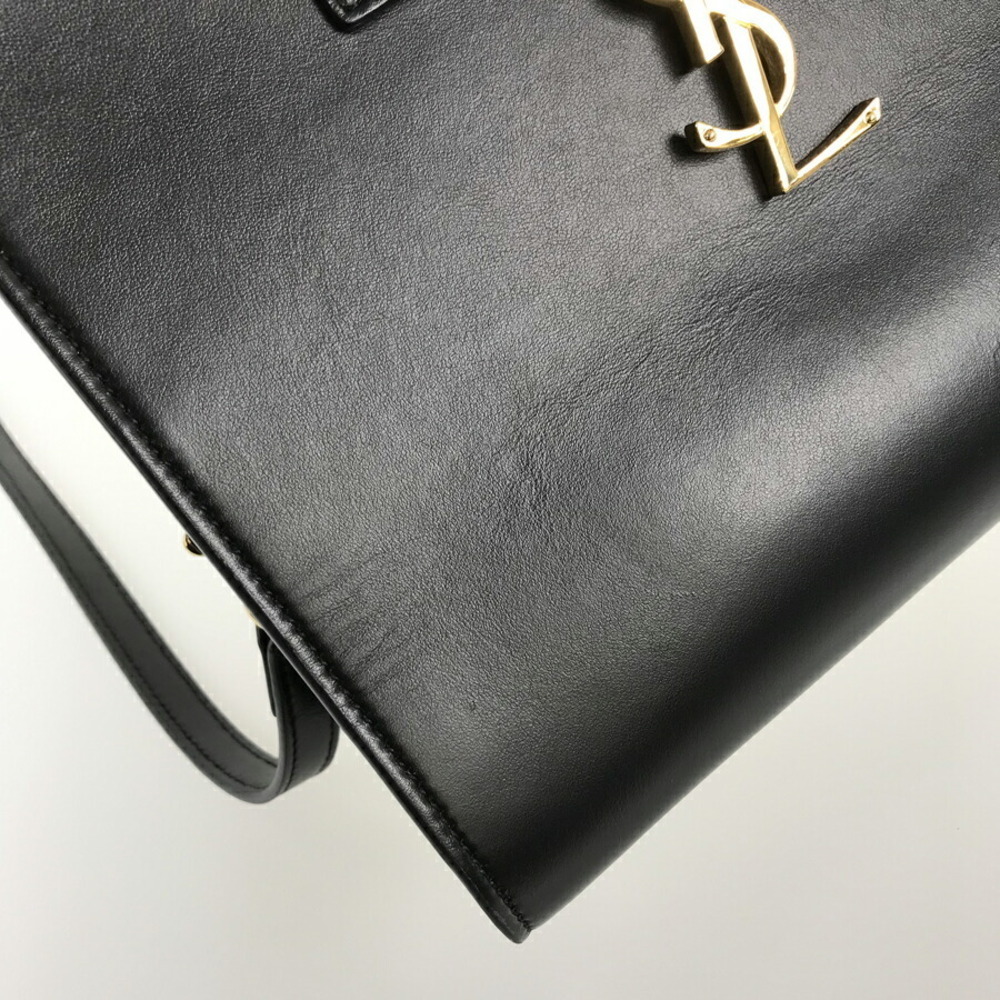 Saint Laurent Cabas Leather Handbag - Picture 8 of 8